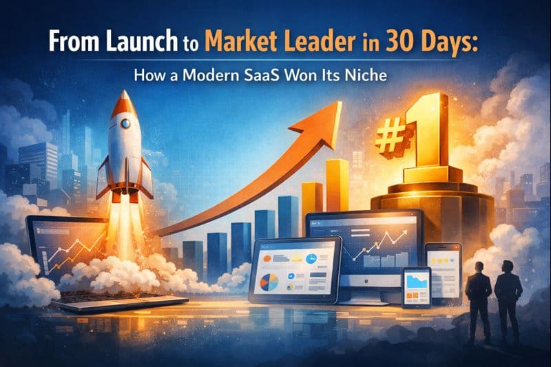 From Launch to Market Leader in 30 Days: How a Modern SaaS Won Its Niche