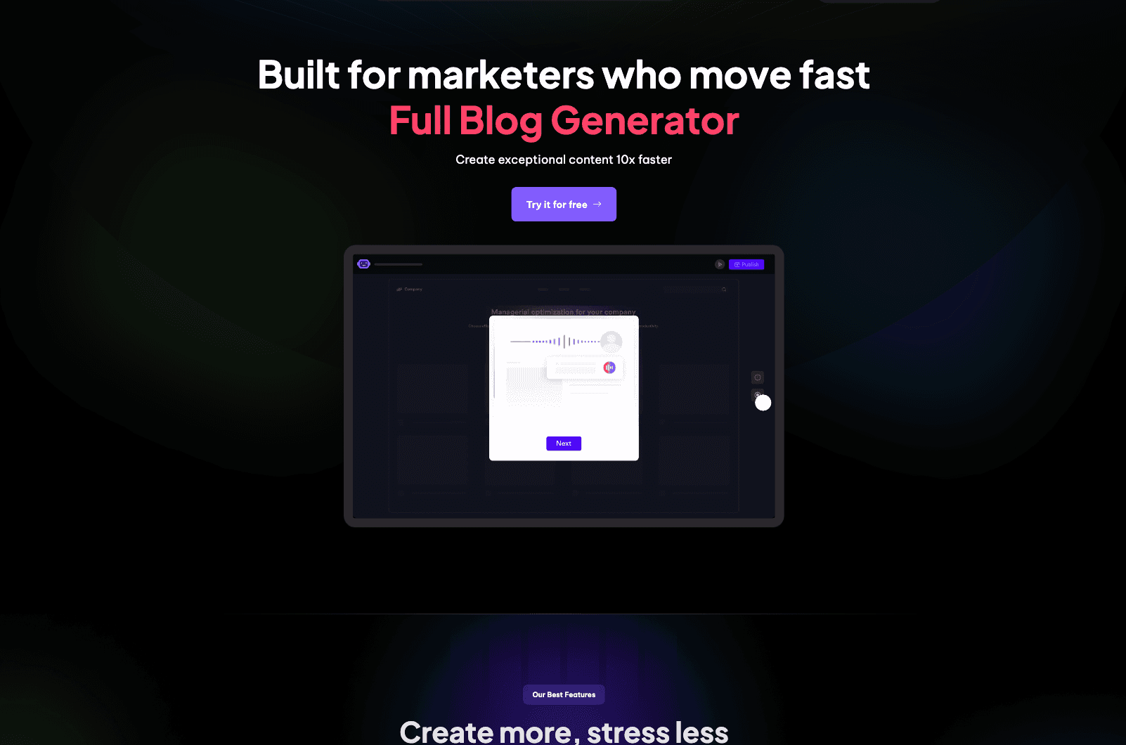Social product interface
